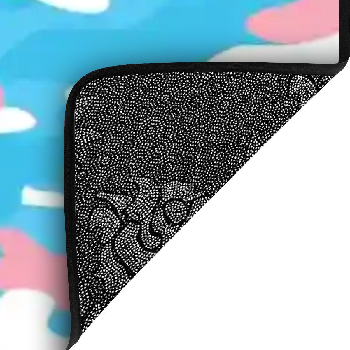 Blue Pink White Pride Camoulage Non-Slip Carpet Stair Treads