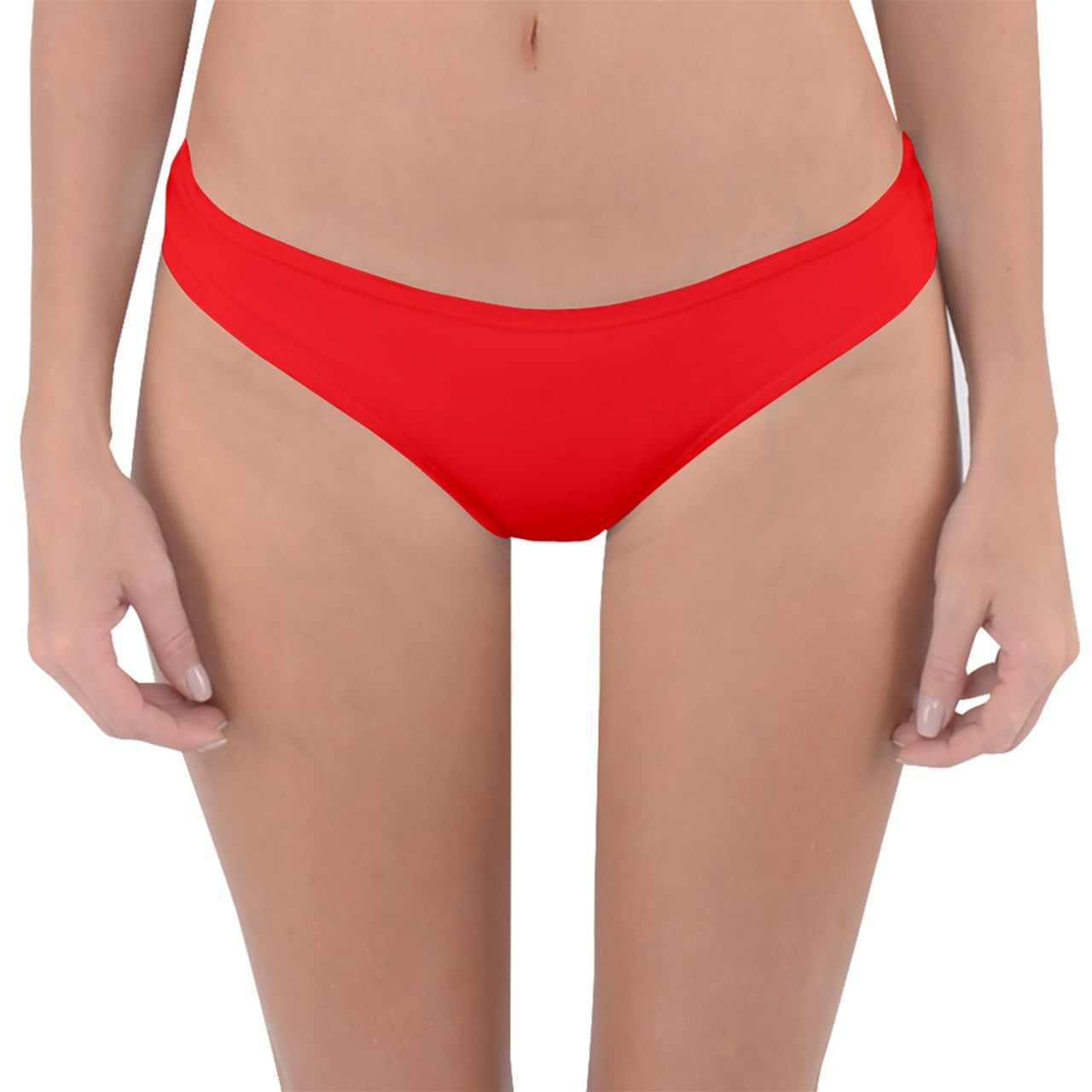 Teen - Plus Size Red Polka Dot Reversible Hipster Twerking Tuck
