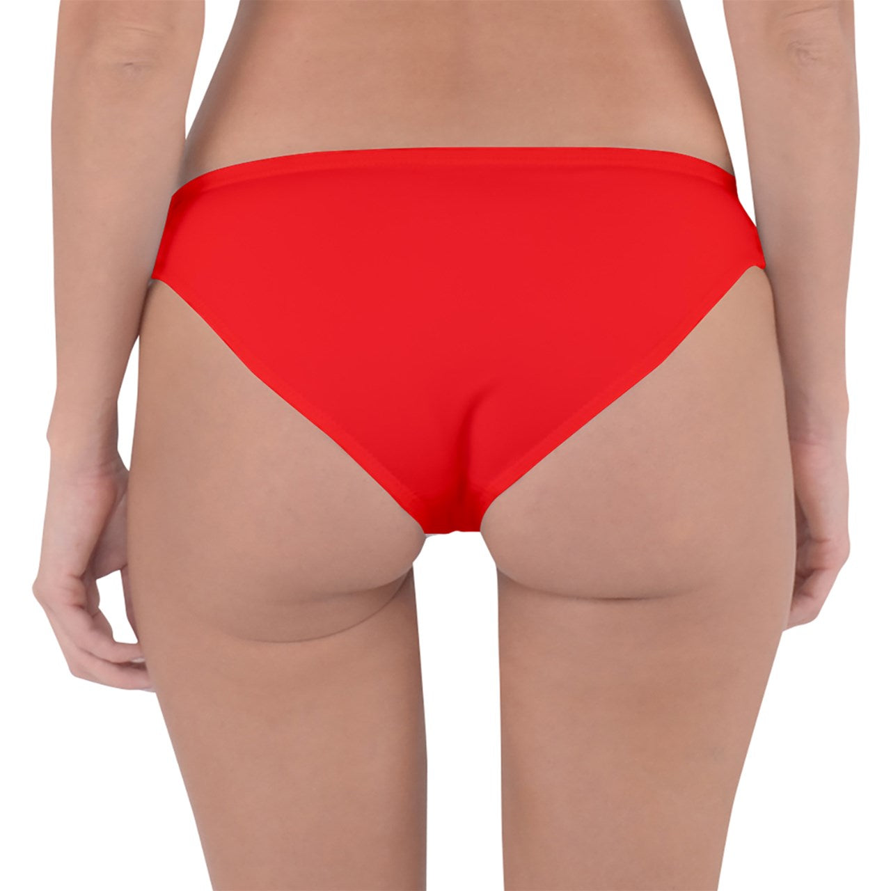 Teen - Plus Size Red Polka Dot Reversible Hipster Twerking Tuck