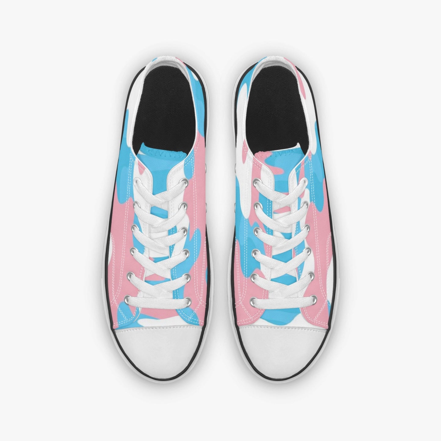 Camouflage Low Top Canvas Sneakers