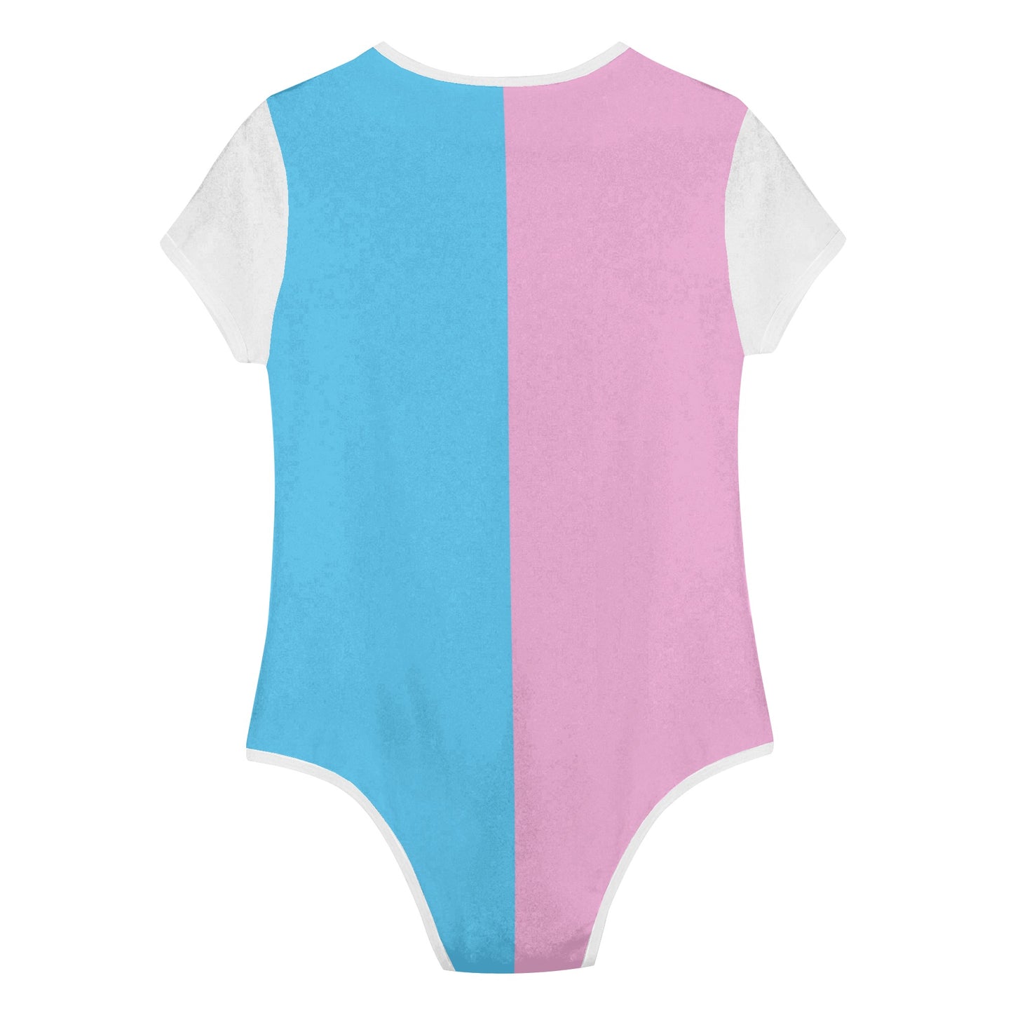 Teen Blue Pink White Pride Soft T-Shirt Bodysuit