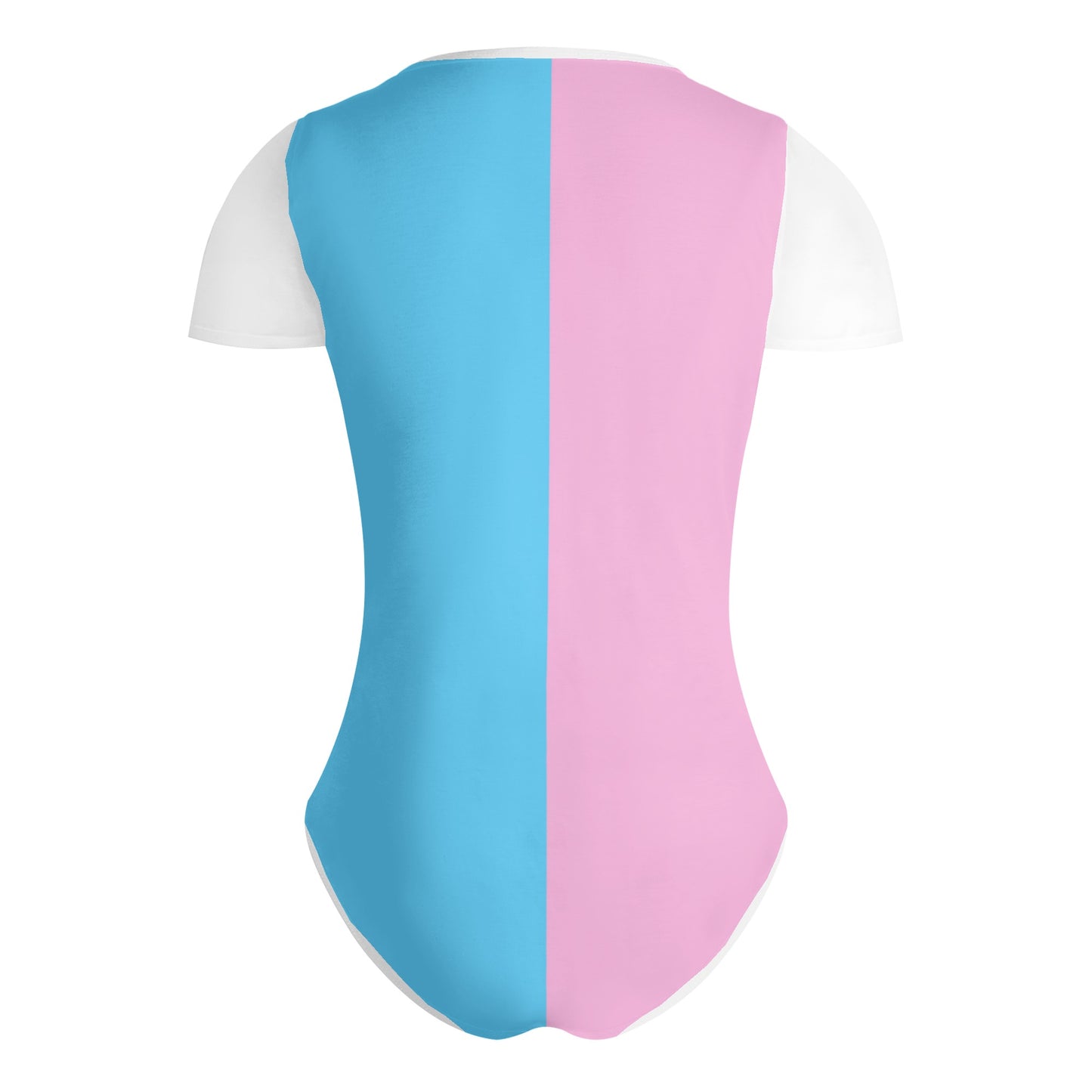 Teen Blue Pink White Pride Soft T-Shirt Bodysuit