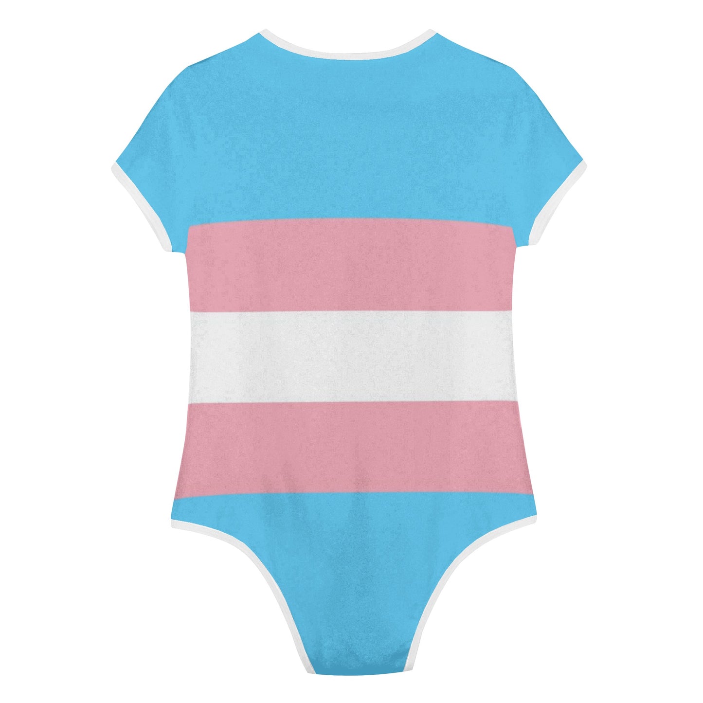 Teen Blue Pink White Pride Soft T-Shirt Bodysuit
