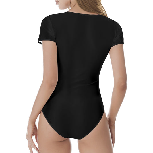 Teen Tuck&Simon Soft Black T-Shirt Bodysuit