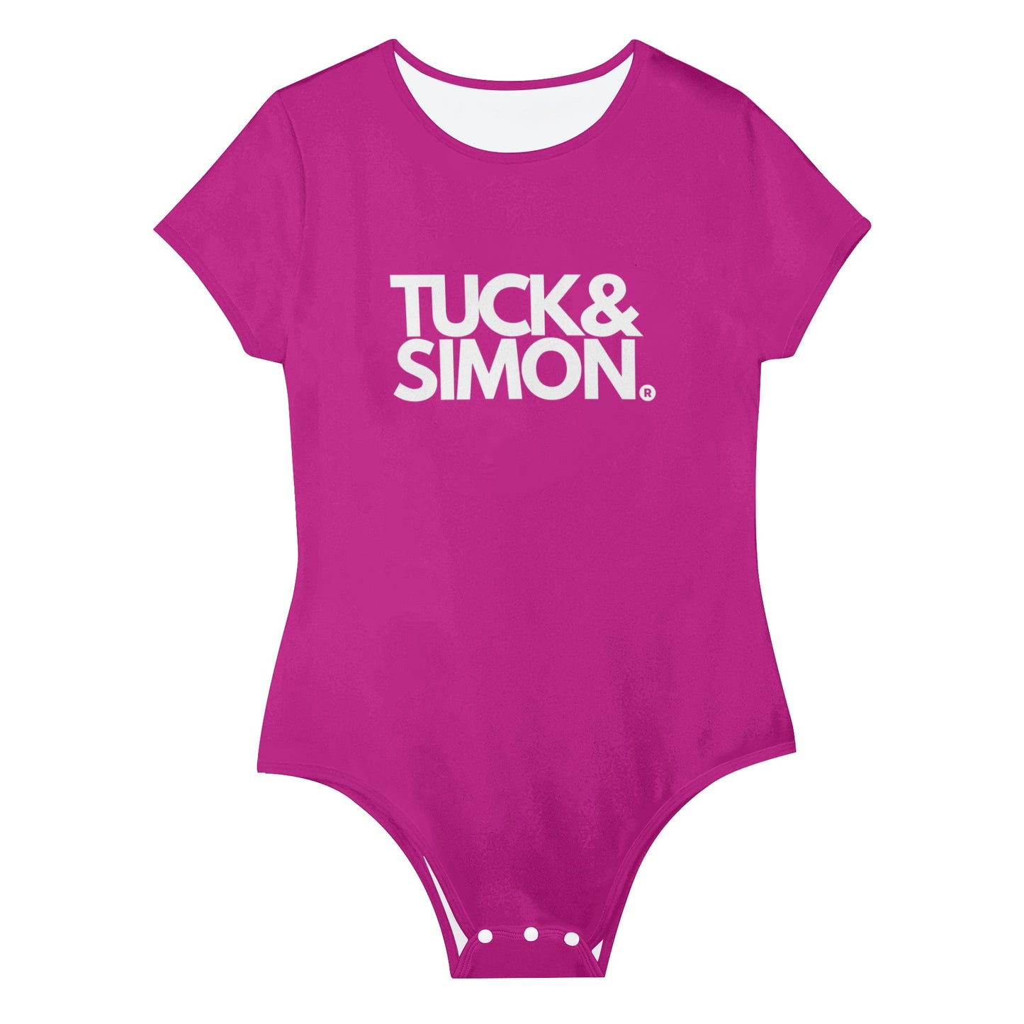 Teen Tuck&Simon Soft Fucshia T-Shirt Bodysuit