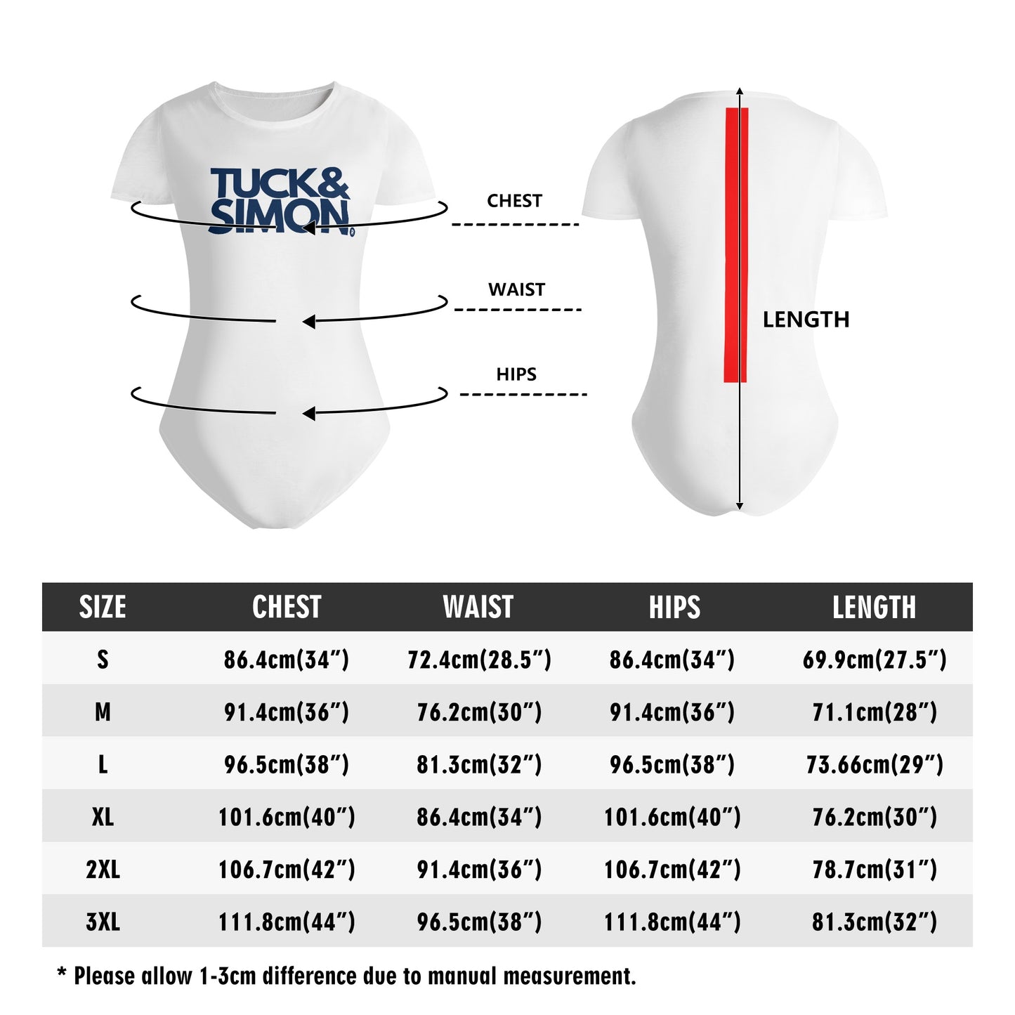 Teen Tuck&Simon Distinction Soft T-Shirt Bodysuit