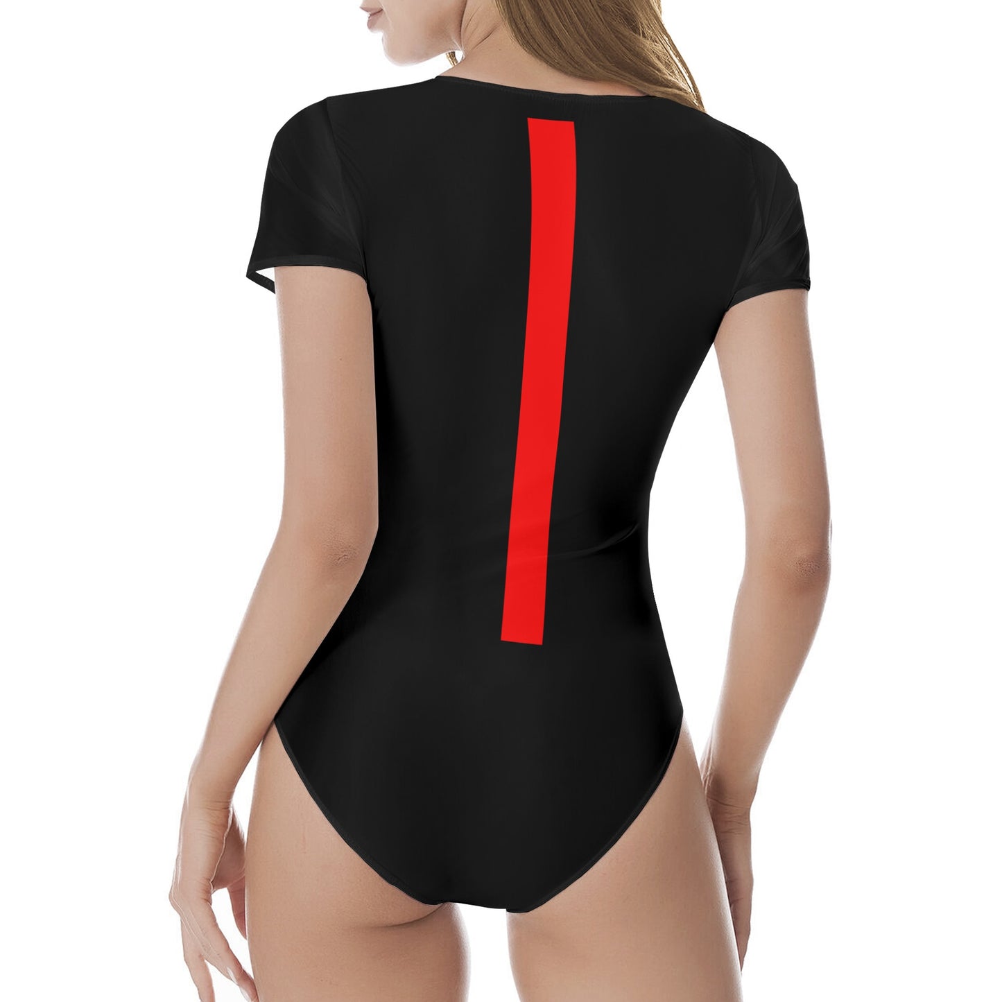 Teen Tuck&Simon Distinction Soft Black T-Shirt Bodysuit