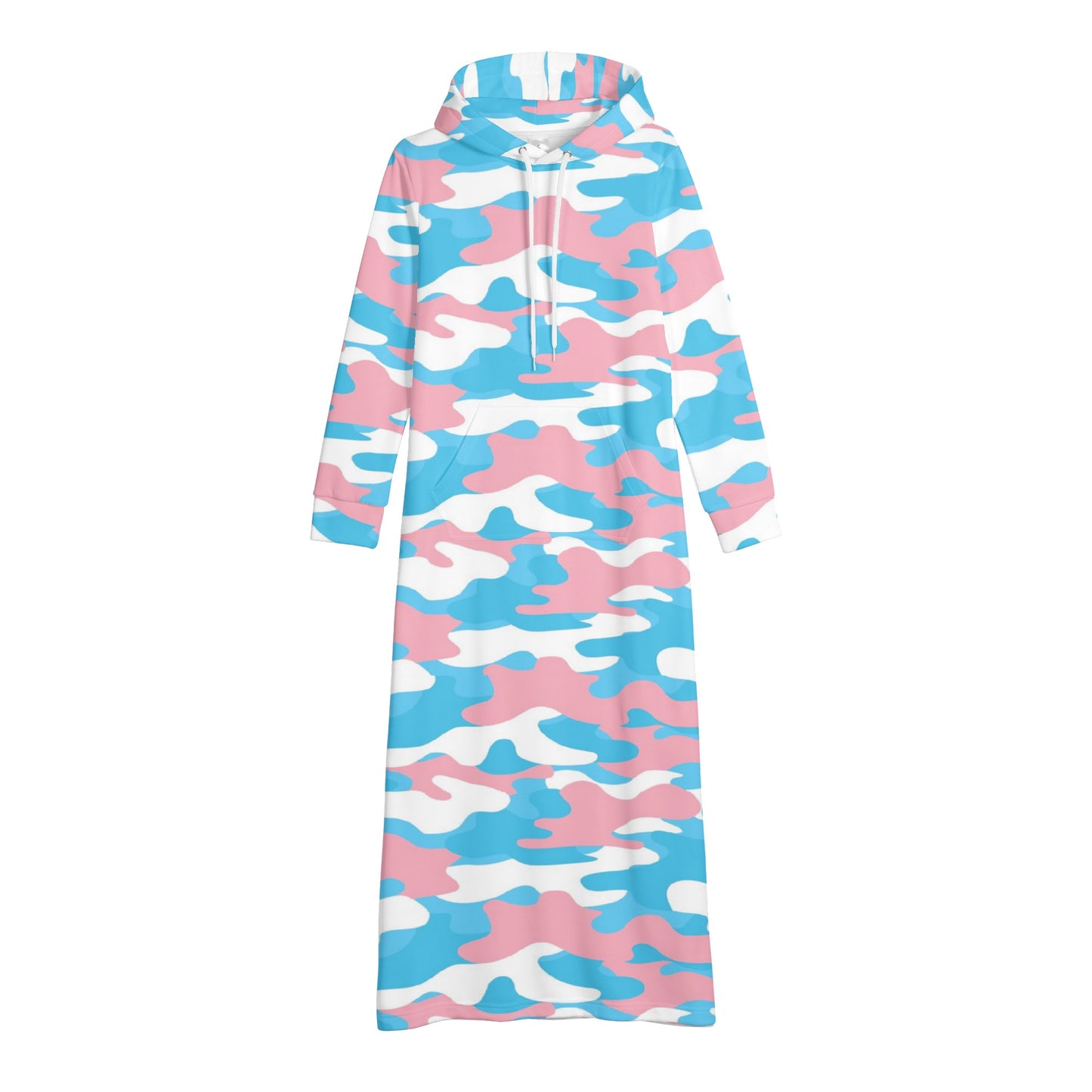Teen - Plus Size Pride Camouflage Full-Length Hooded Dress