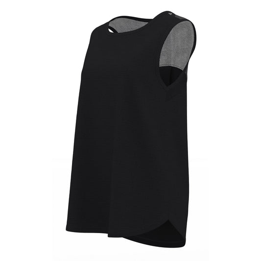 1 Side Design Print Women's Split Loose Yoga Tank Top