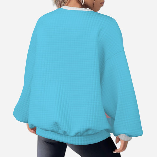 All-Over Print Women's Sweatshirt Drop Shoulder