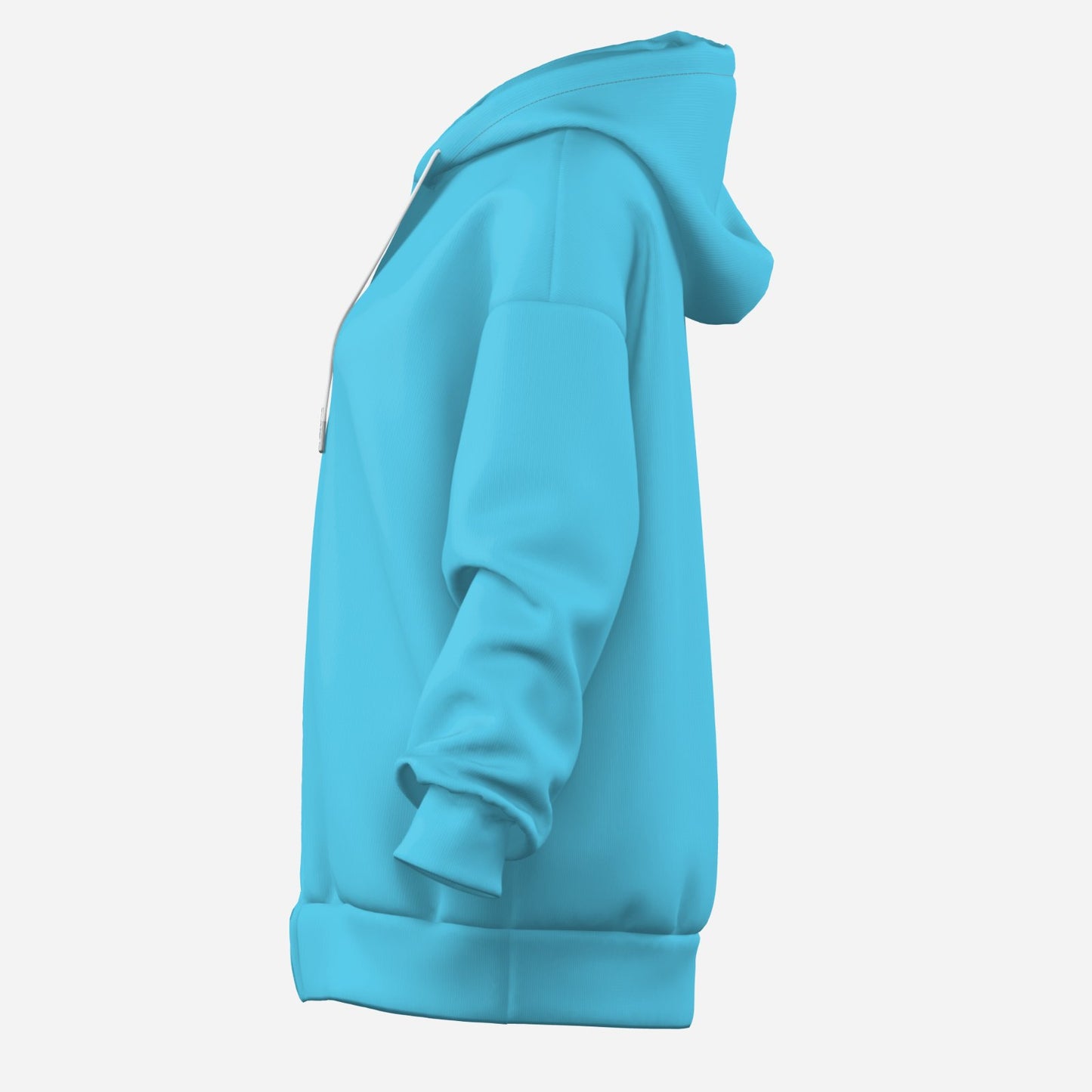 All-Over Print Women's Zipper Hoodie With Pocket-Air Layer 230 GSM