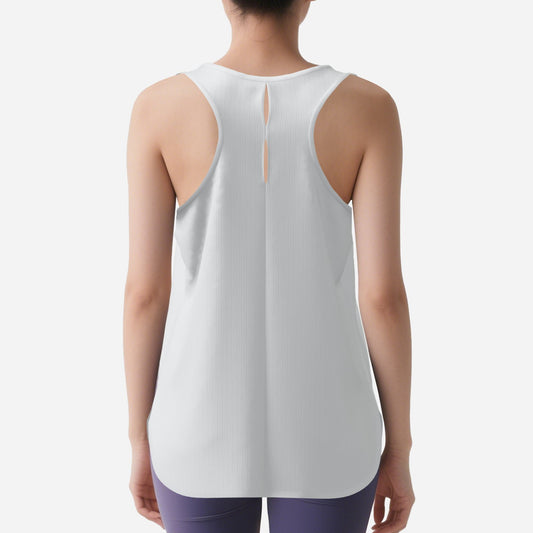 All-Over Print Women's Jogging Tank Top-Polyester Cool Feeling 180 GSM