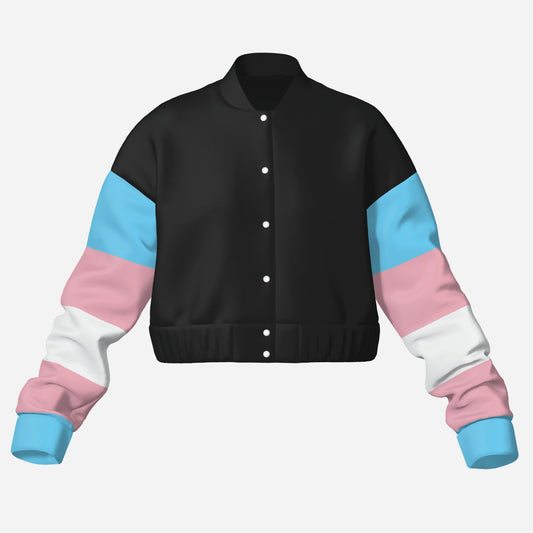 Pride Cropped Track Jacket