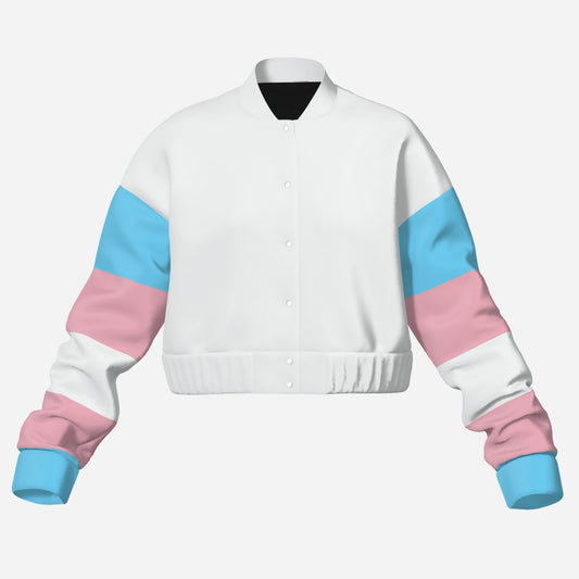 Pride Cropped Track Jacket