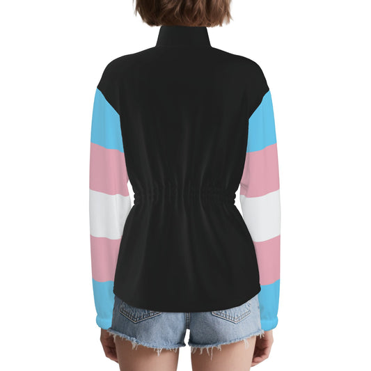 S-6XL Pride Lightweight Casual Black Jacket