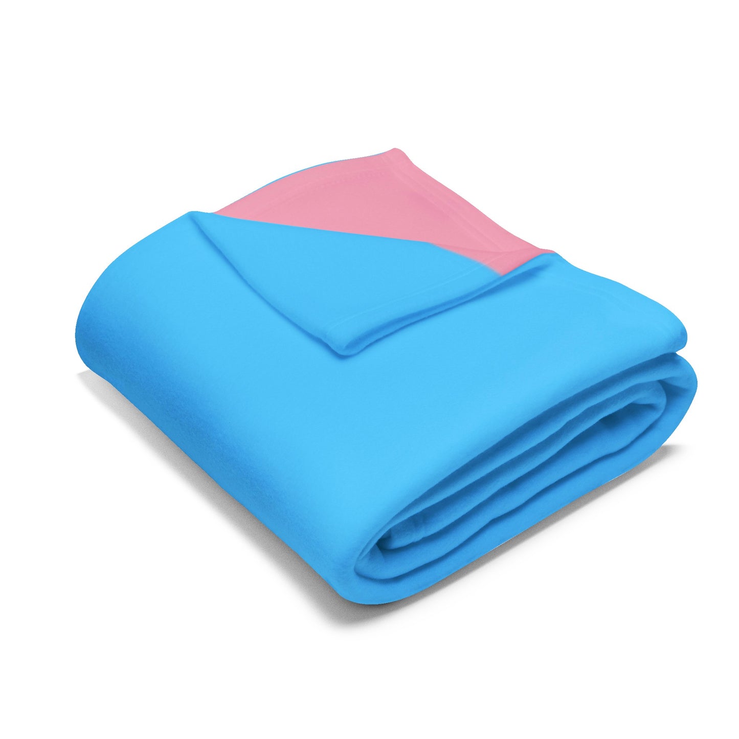 Super Large Blue Pink White Pride Australian Arctic Fleece Blanket (60"-80")