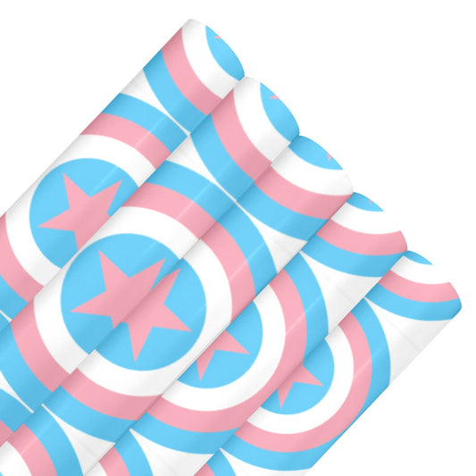 Gift Wrapping Paper-Coated Paper 58"x 22"(5 Rolls)