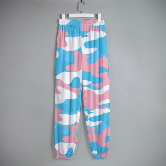 XS-2XL Teen Blue Pink White Pride Casual Sweatpants