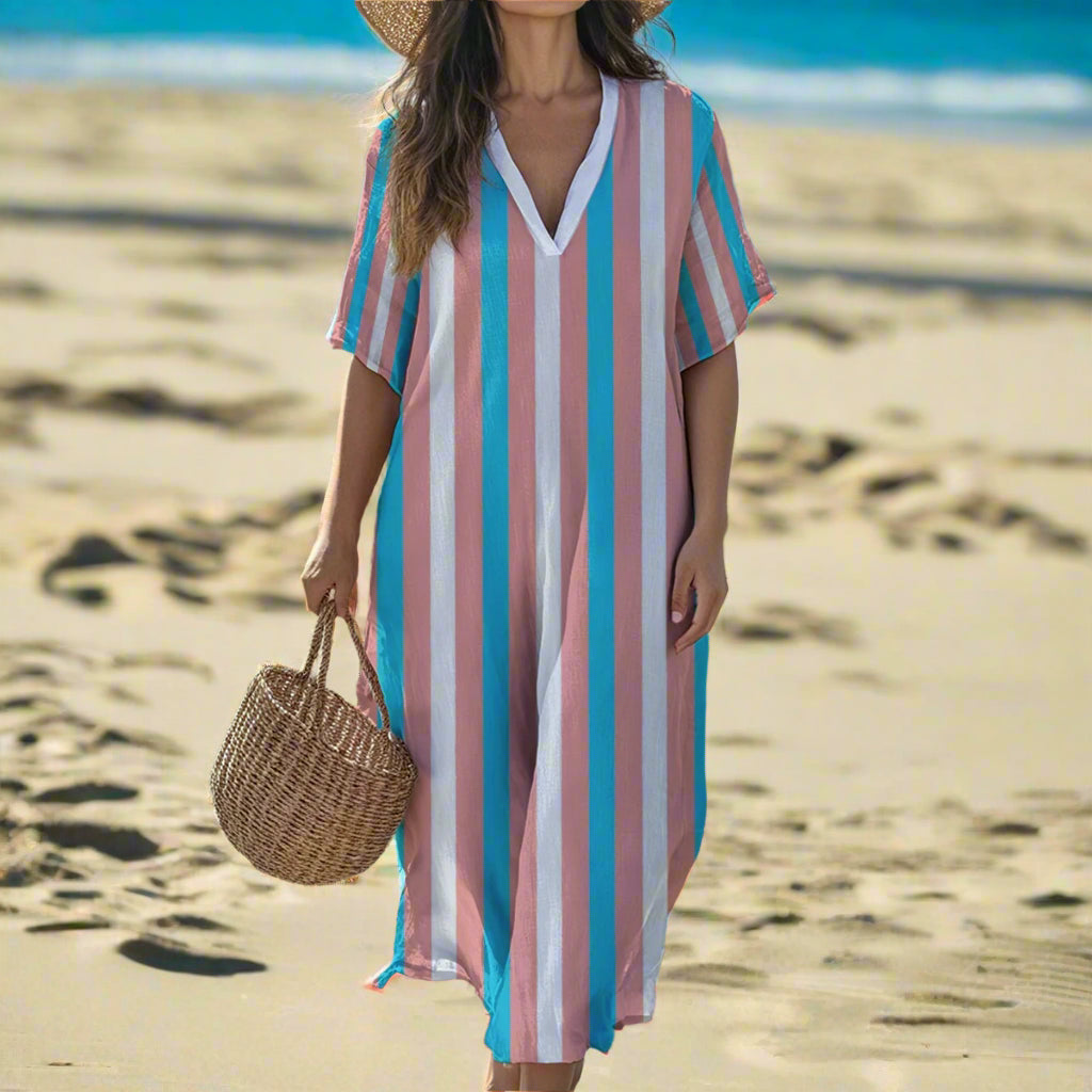 Pride Candystriped Summer Dress