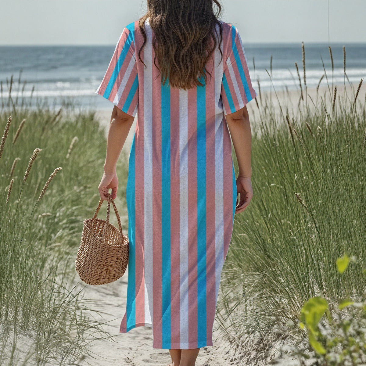 Pride Candystriped Summer Dress