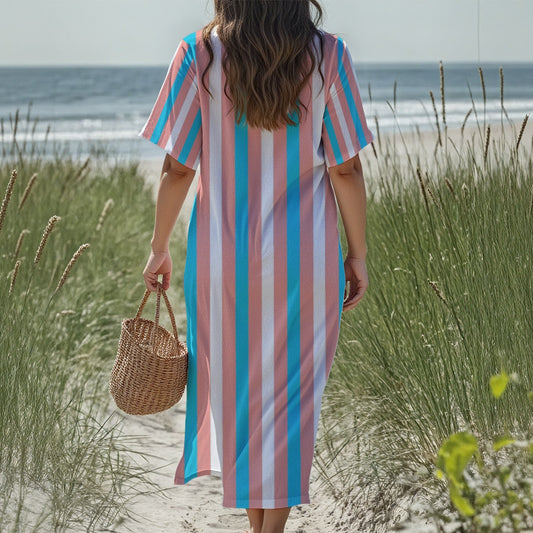 Pride Candystriped Summer Dress
