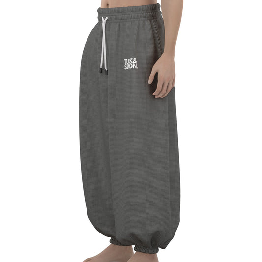 Black Baggy Urban Joggers