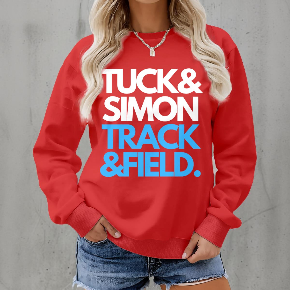 Fleece Crew Neck Sweatshirt