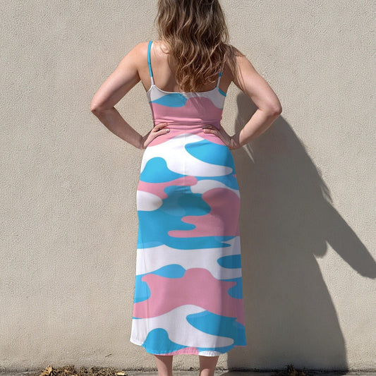 S-5XL Pride Sleeveless Suspender Dress