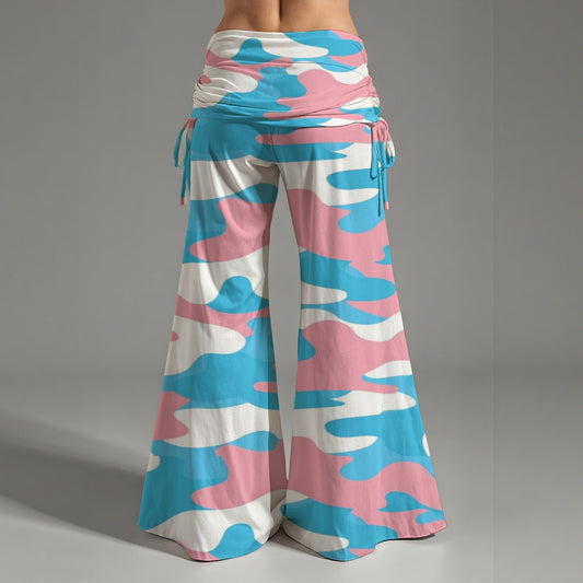 High Waist Wide-Legged Pants