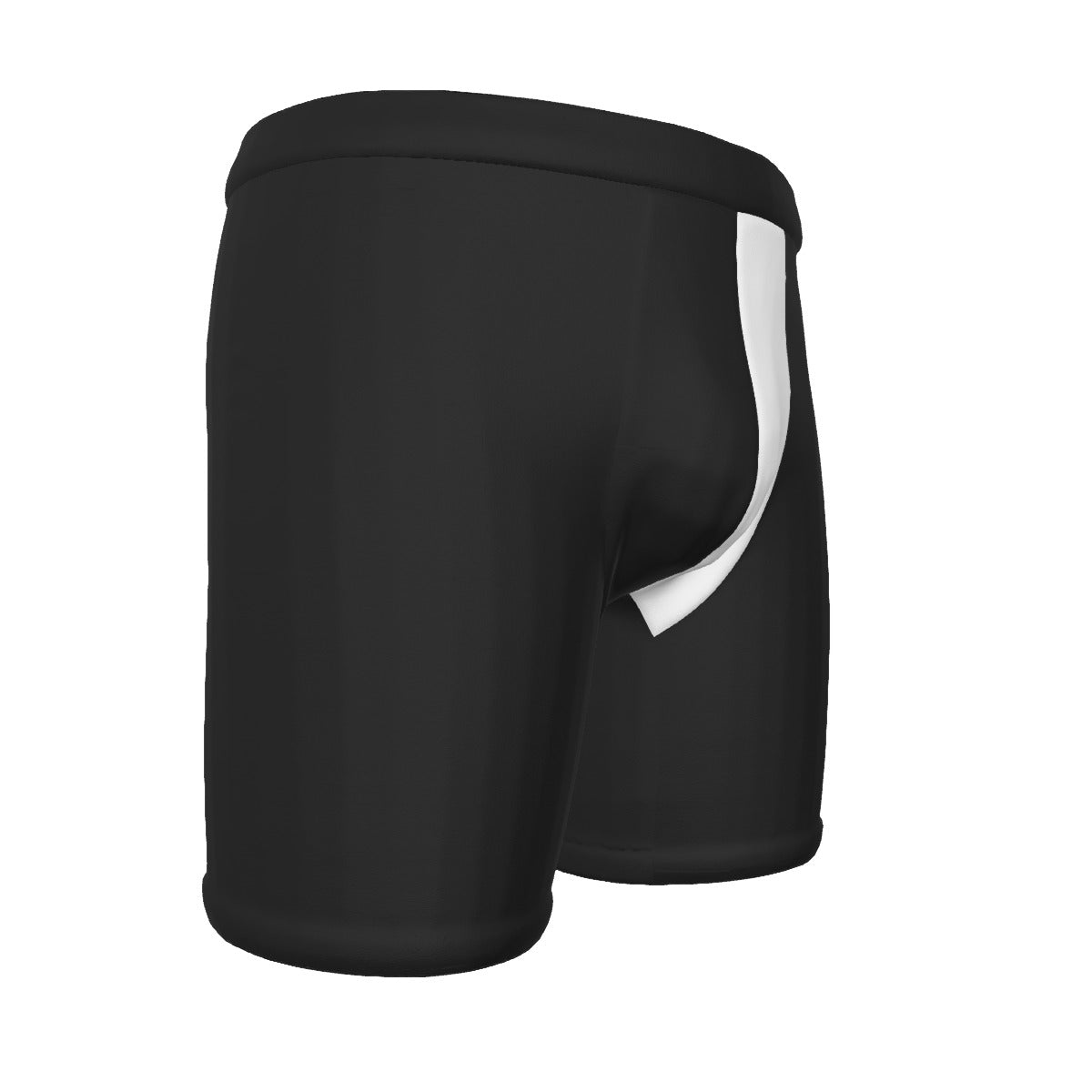 S - 5XL Black & White Long Boxer Briefs
