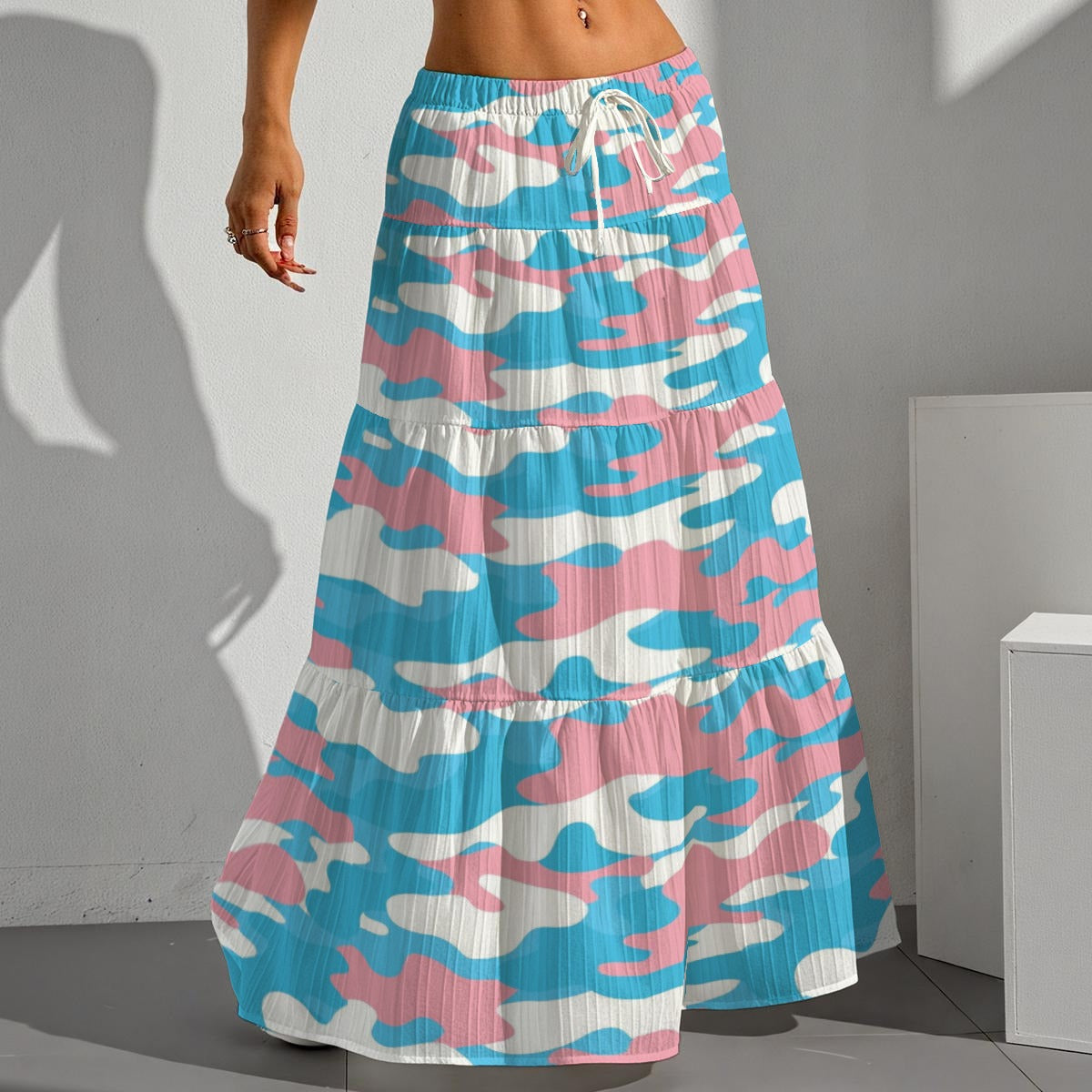2XS-XL Teen Pride Long Pleated Skirt