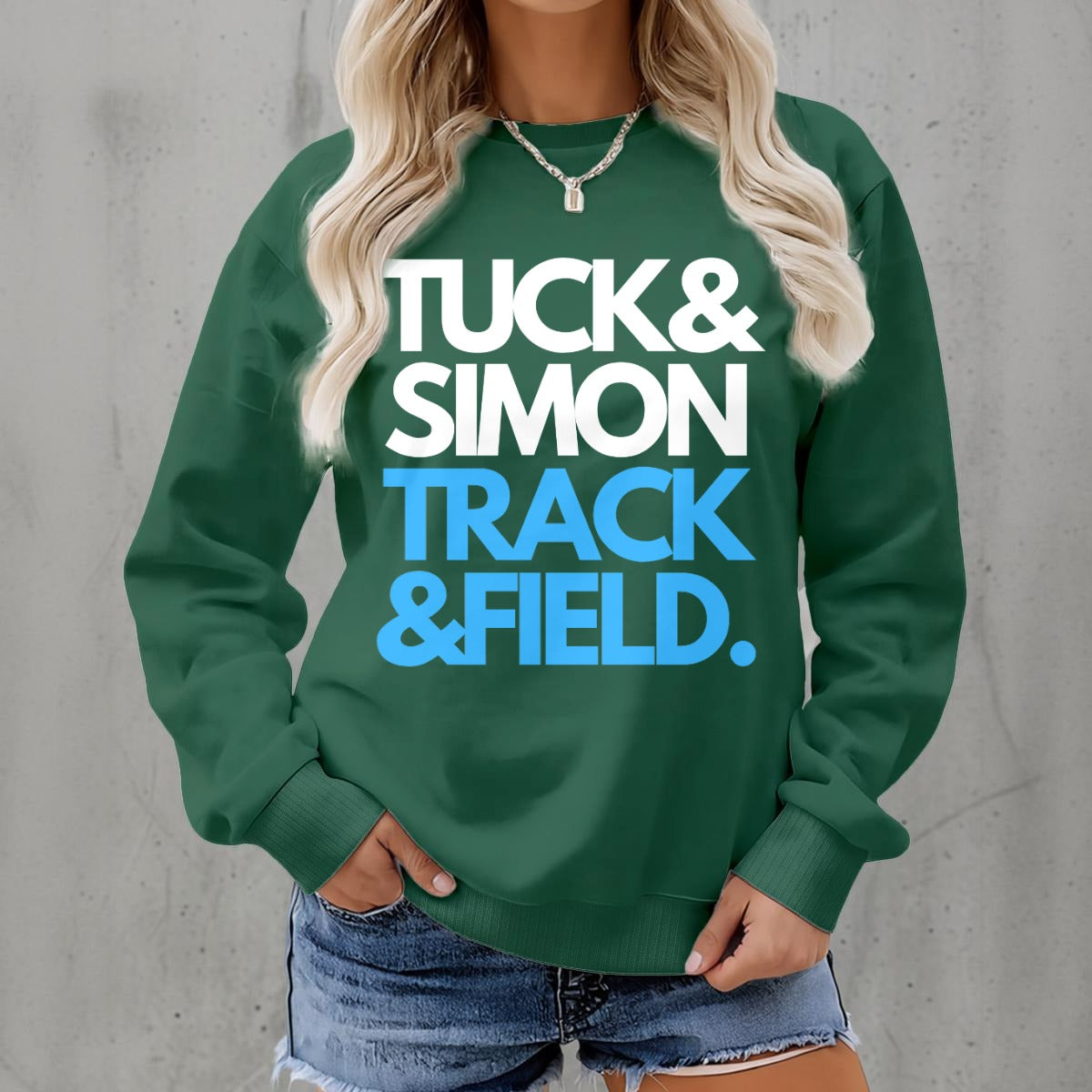 Fleece Crew Neck Sweatshirt
