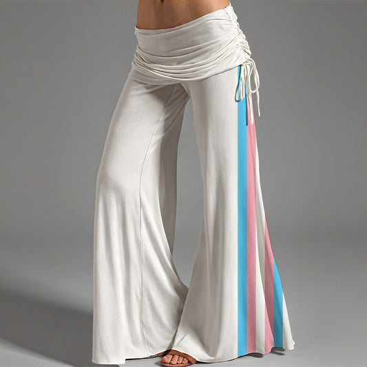 High Waist Wide-Legged Pants