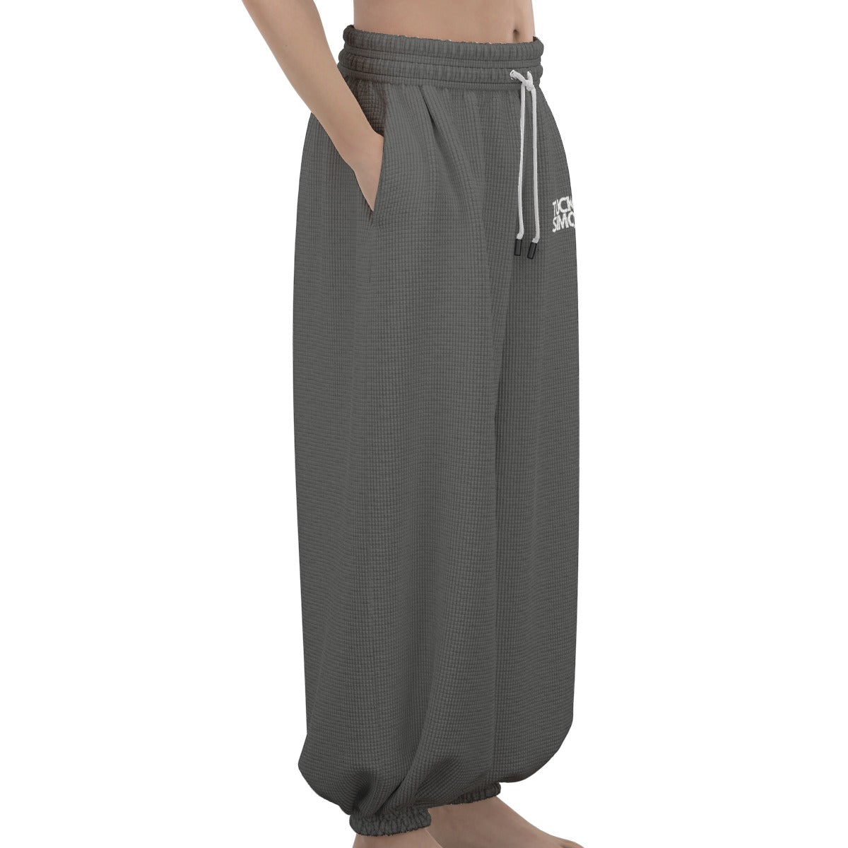 Black Baggy Urban Joggers