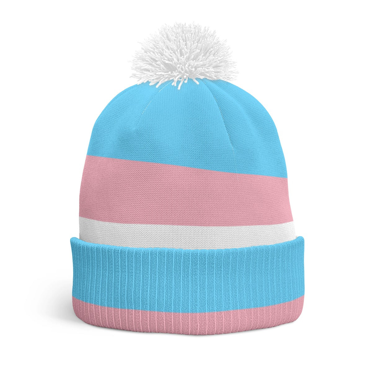 Pride Knitted Pom-Pom Hat