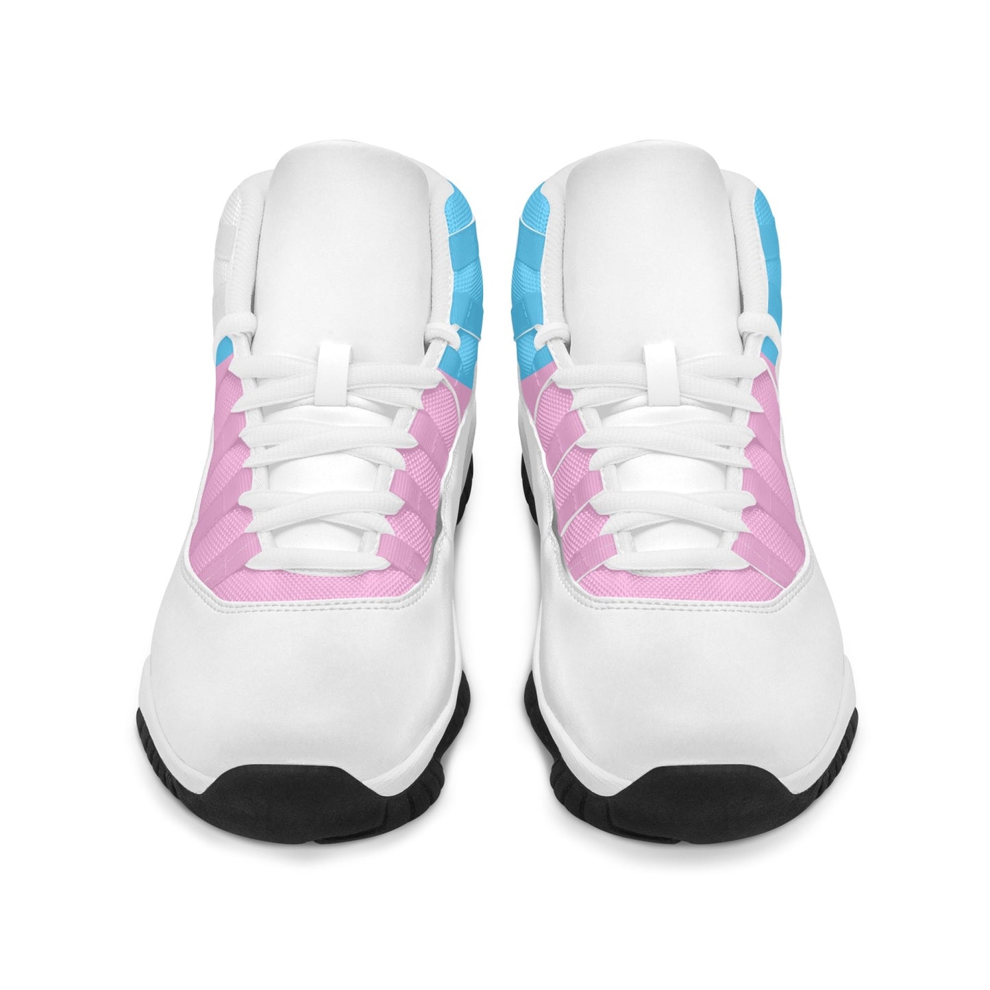 Replica J-11 Blue Pink White Pride Harlequin Basketball Kicks
