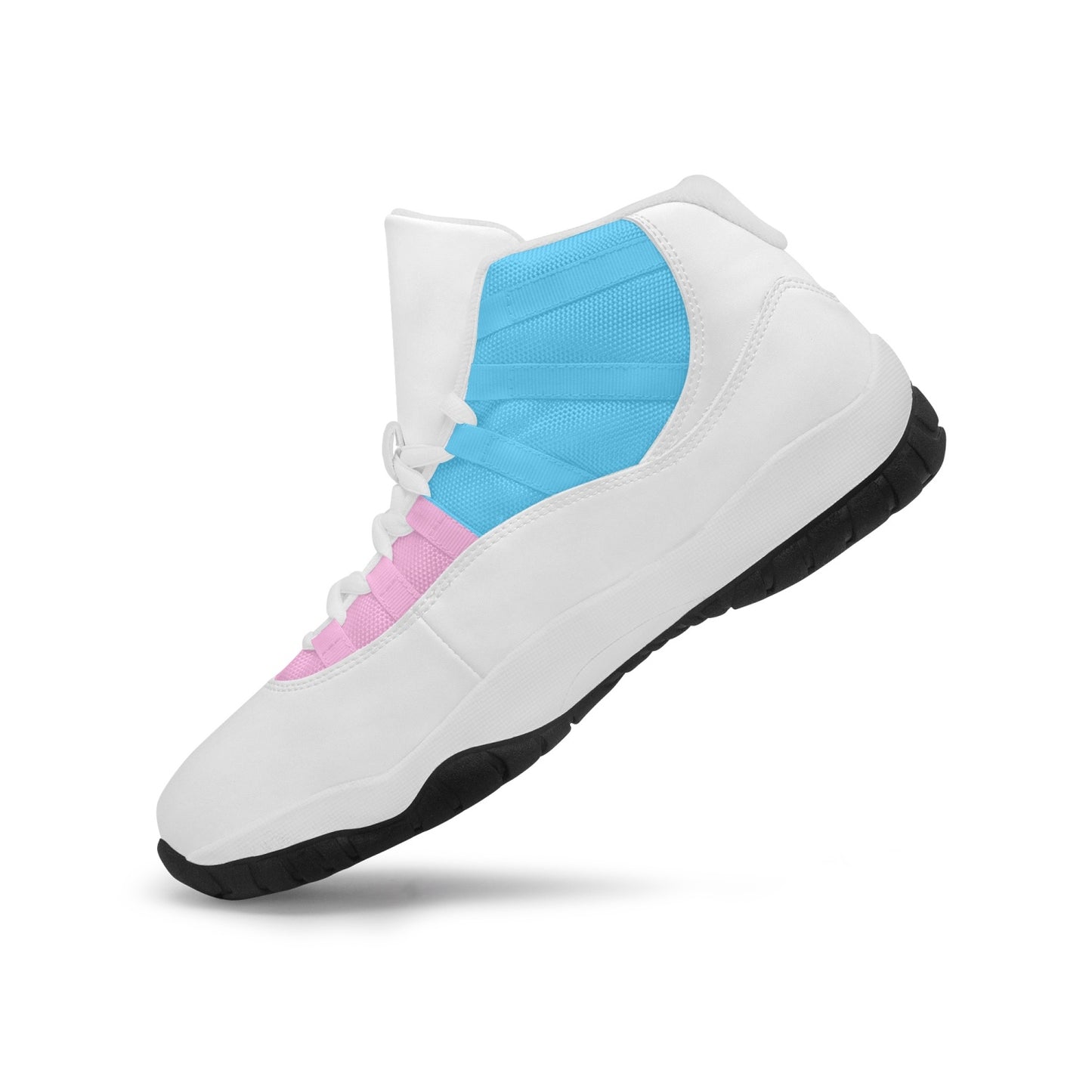 Replica J-11 Blue Pink White Pride Harlequin Basketball Kicks