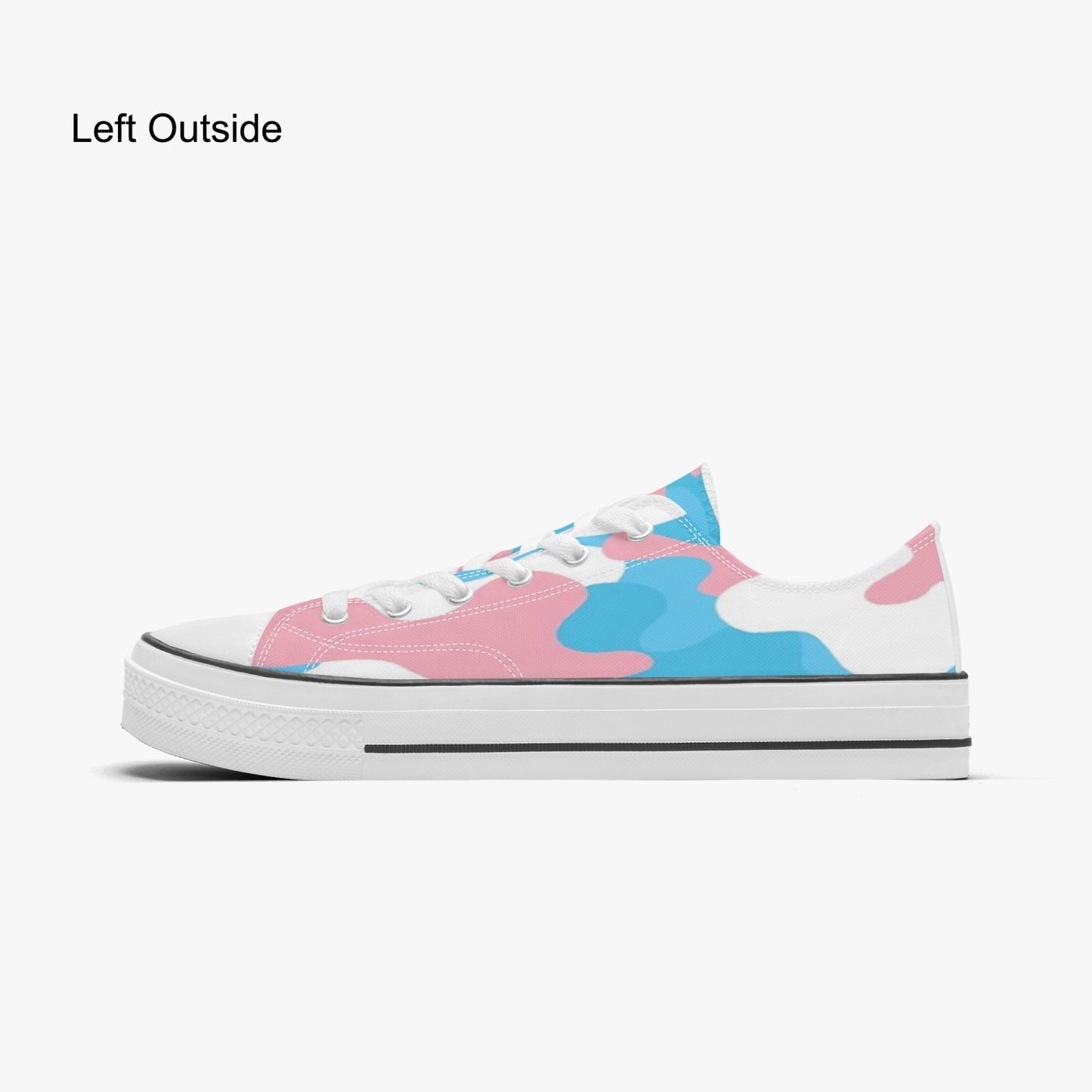 Camouflage Low Top Canvas Sneakers
