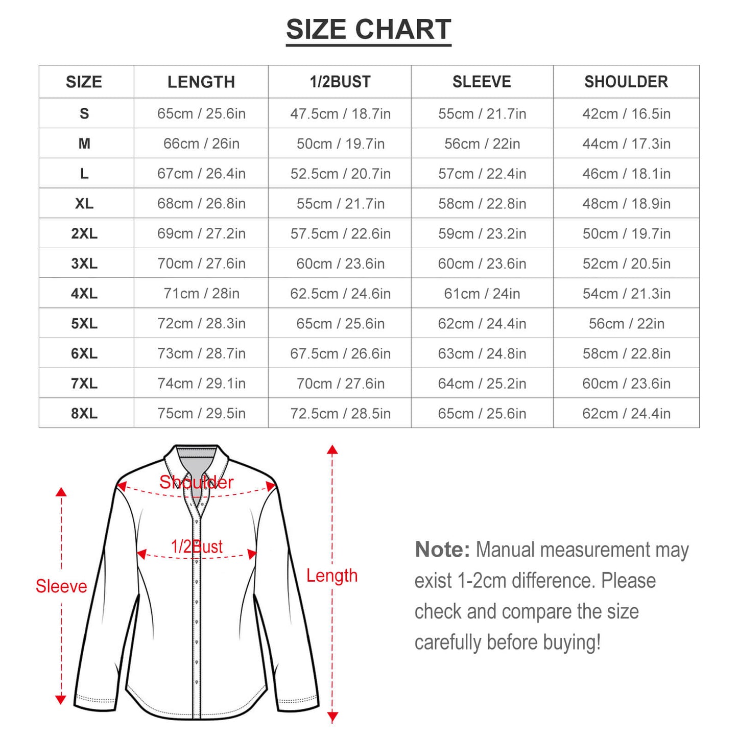 S-8XL Blue Pink White Pride Long Sleeve Blouse