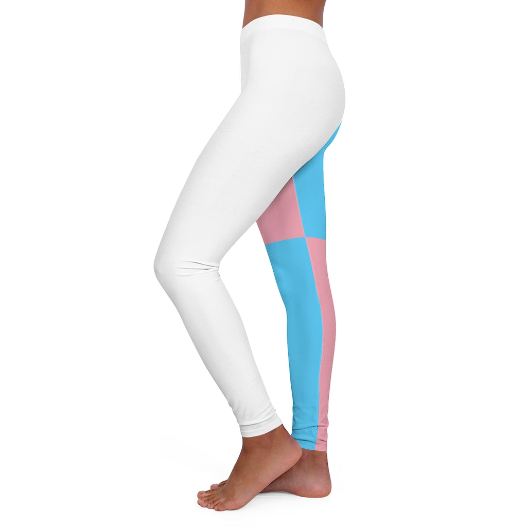 Trans Coloured Spandex Pilates Pants tunnellsCo.