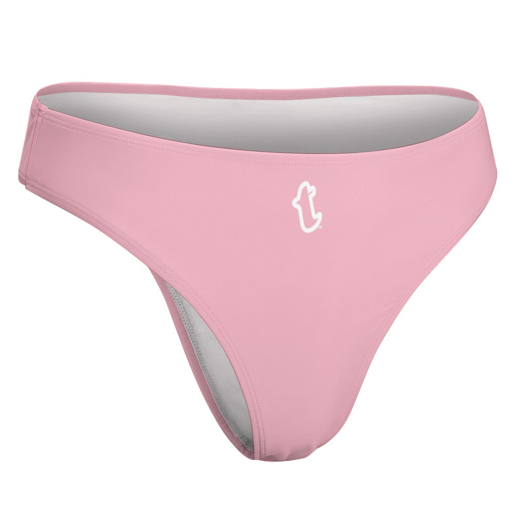 toffolo Baby Pink Ice Silk T-Back non-Tucking Knickers