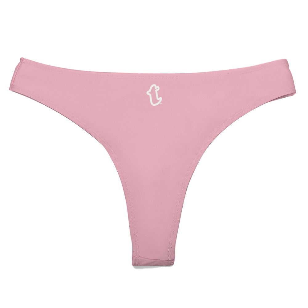 toffolo Baby Pink Ice Silk T-Back non-Tucking Knickers