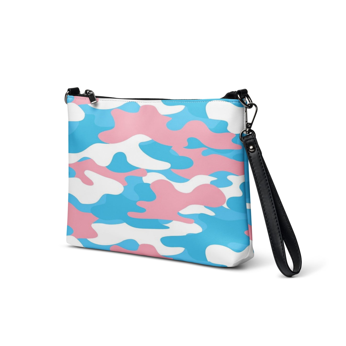Claudia Chu® Pride Camouflage Faux Leather Crossbody Handbag