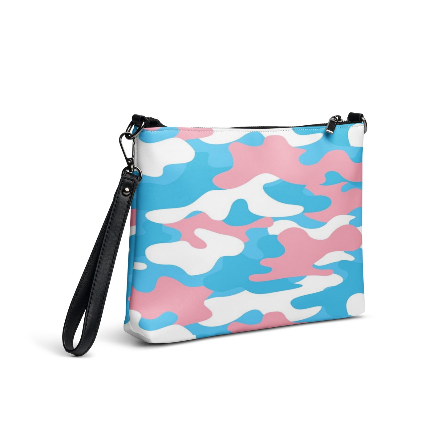 Claudia Chu® Pride Camouflage Faux Leather Crossbody Handbag