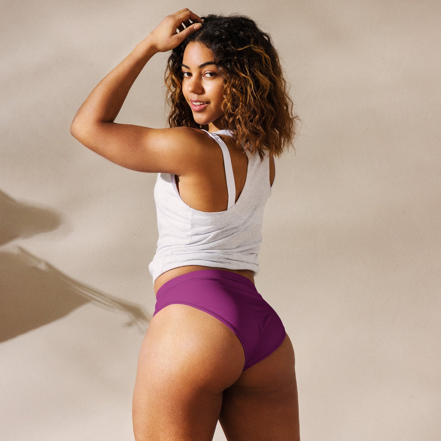 Hip-Popping Eggplant Tucking Panty..