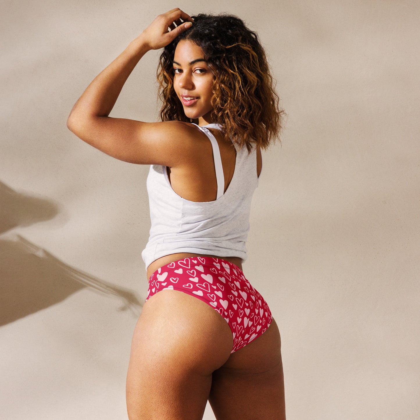 toffolo Bunch of Hearts Hip-Popping Red Panty Tuck