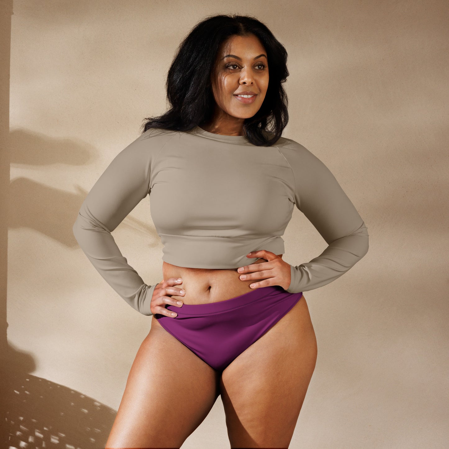 Hip-Popping Eggplant Tucking Panty..