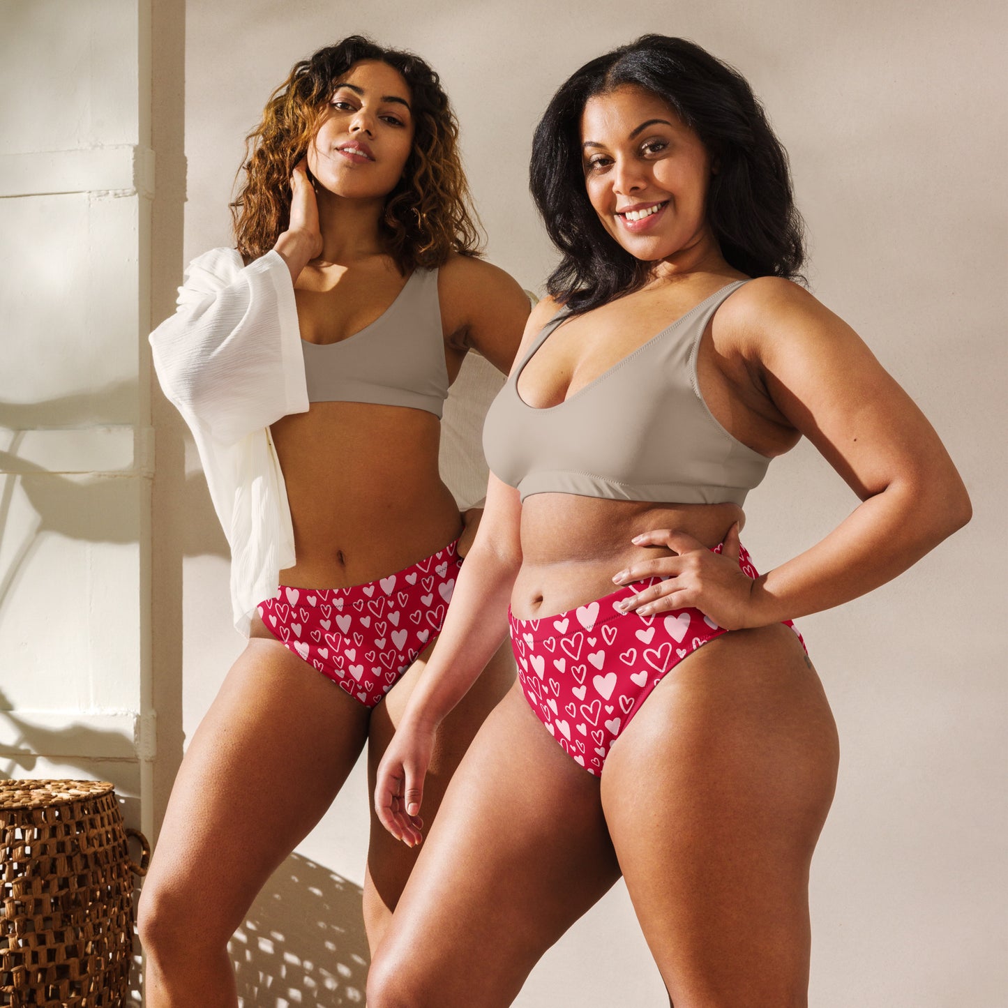 toffolo Bunch of Hearts Hip-Popping Red Panty Tuck