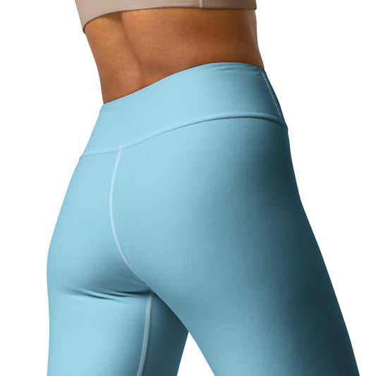 Teen + Tuck&Simon Columbia Blue Yoga Pants