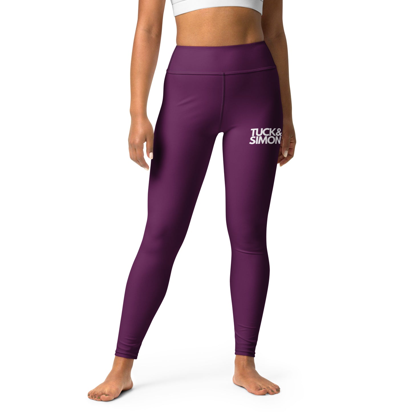 Teen + Tuck&Simon Purple Yoga Pants